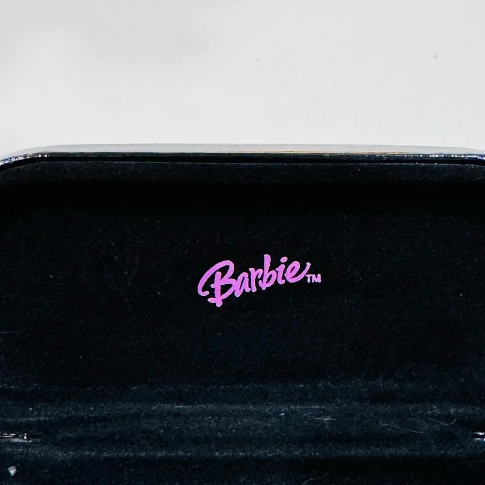 Barbie Vintage Black and Pink Eyeglass Wristlet Case